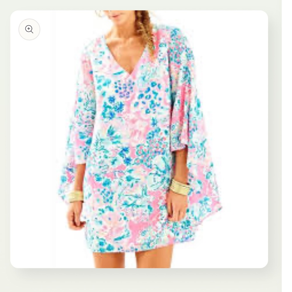 Lilly Pulitzer Miri silk caftan dress size 00 new without tags